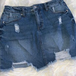Target Mini denim skirt